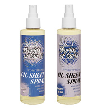 World of Curls line of Oil Sheen Sparys.